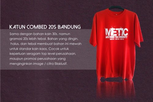 COMBED 20S BDG